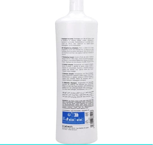 Разглаживающий шампунь smoothing shampoo 1000 ml