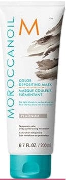 Маска с эффектом цвета moroccanoil color depositing mask цвет platinum 200 мл