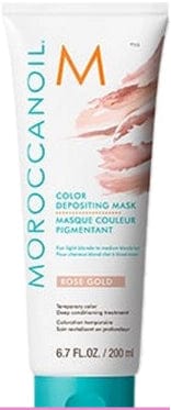 Маска с эффектом цвета moroccanoil color depositing mask цвет rose gold 200 мл