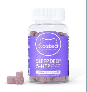 Sugarbear sleep vegan vitamins - мультивитаминный комплекс для женщин - содержит 60 жевательных конфет
