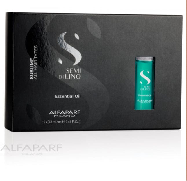 Масло увлажняющее для всех типов волос alfaparf sdl sublime essential oil 12 x 13 мл