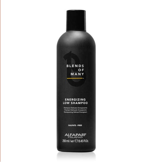 Шампунь мужской деликатный энергетический alfaparf blends of many energizing low shampoo 250 мл