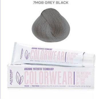 Alfaparf milano color wear metallic краска для волос 60мл - (grey black) nr. 7mgb