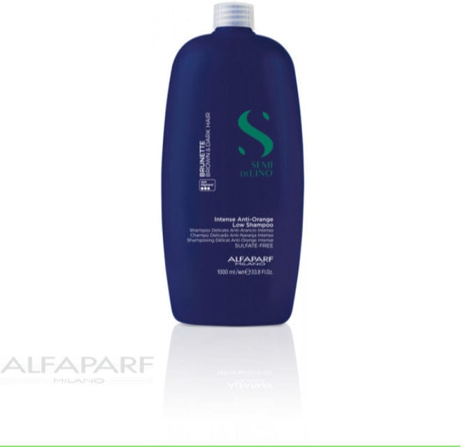 Шампунь интенсивно тонирующий анти-оранжевый alfaparf sdl intense anti-orange low shampoo 1000 мл